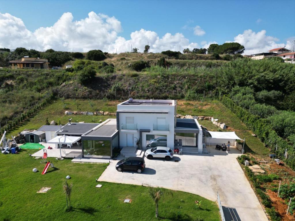 Villa Terrazza Sul Mare Balestrate Exteriör bild